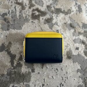 Brand New Chic Yellow and Bluish-Black Wallet